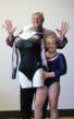 GK Elite Sportswear Delivers Couture Leotard to Lucky Local Gymnast